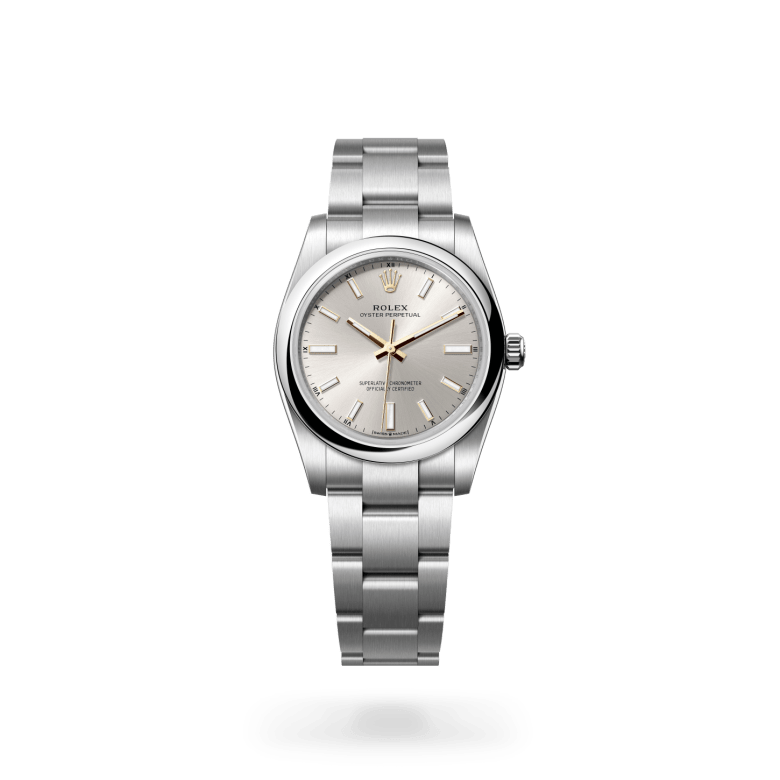 Rolex Oyster Perpetual 34 Oyster, 34 mm, Oystersteel M124200-0001