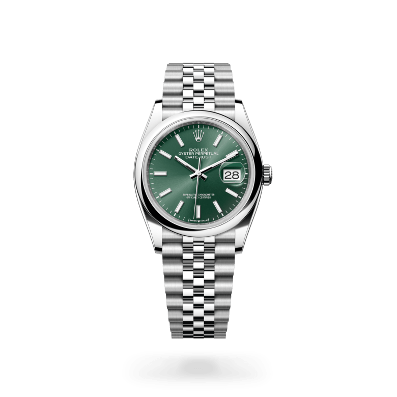 Rolex Datejust 36 Oyster, 36 mm, Oystersteel çelik M126200-0023