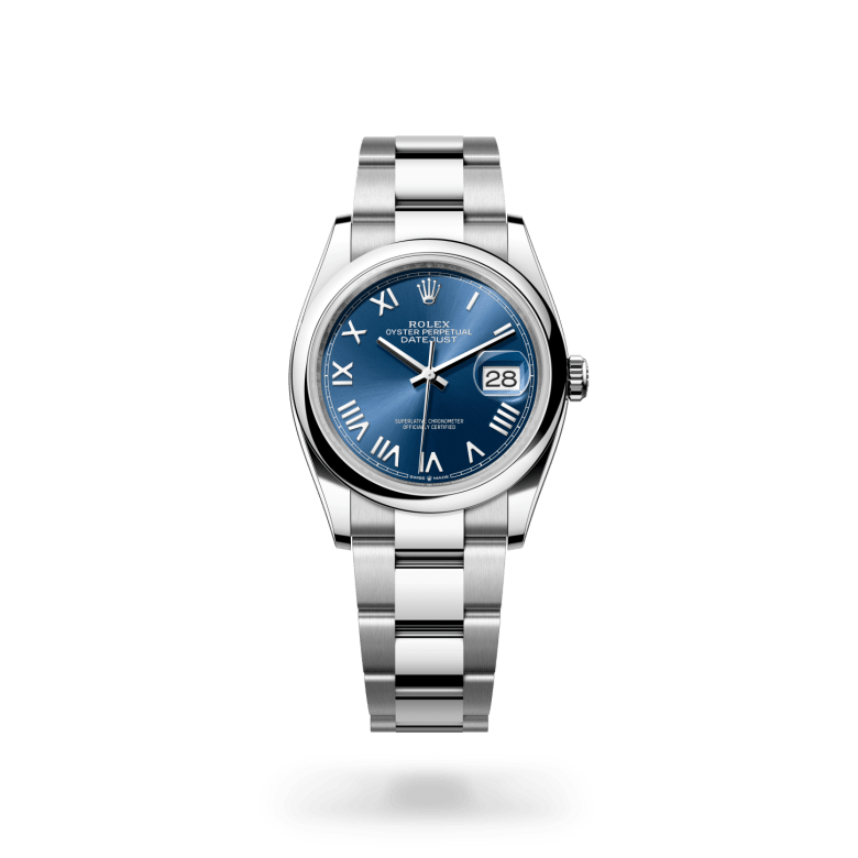 Rolex Datejust 36 Oyster, 36 mm, Oystersteel çelik M126200-0030