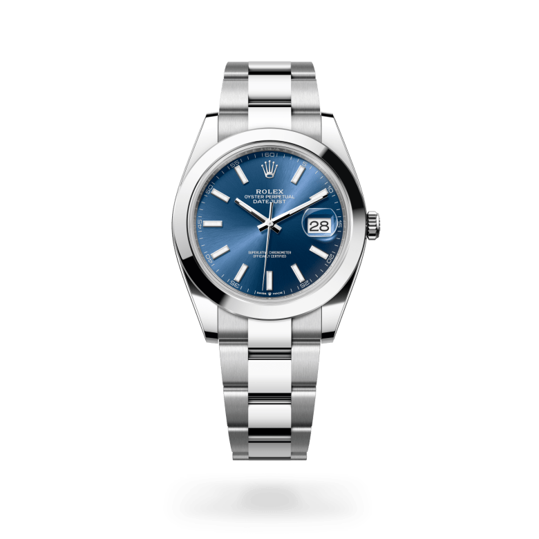 Rolex Datejust 41 Oyster, 41 mm, Oystersteel çelik M126300-0001