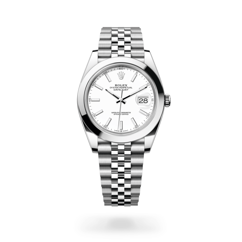 Rolex Datejust 41 Oyster, 41 mm, Oystersteel çelik M126300-0006