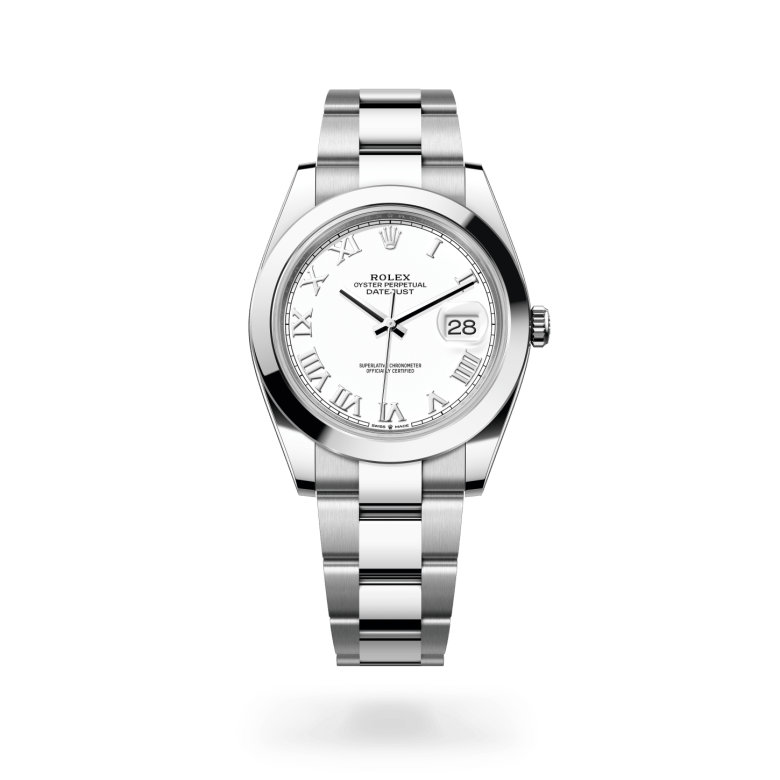 Rolex Datejust 41 Oyster, 41 mm, Oystersteel çelik M126300-0015