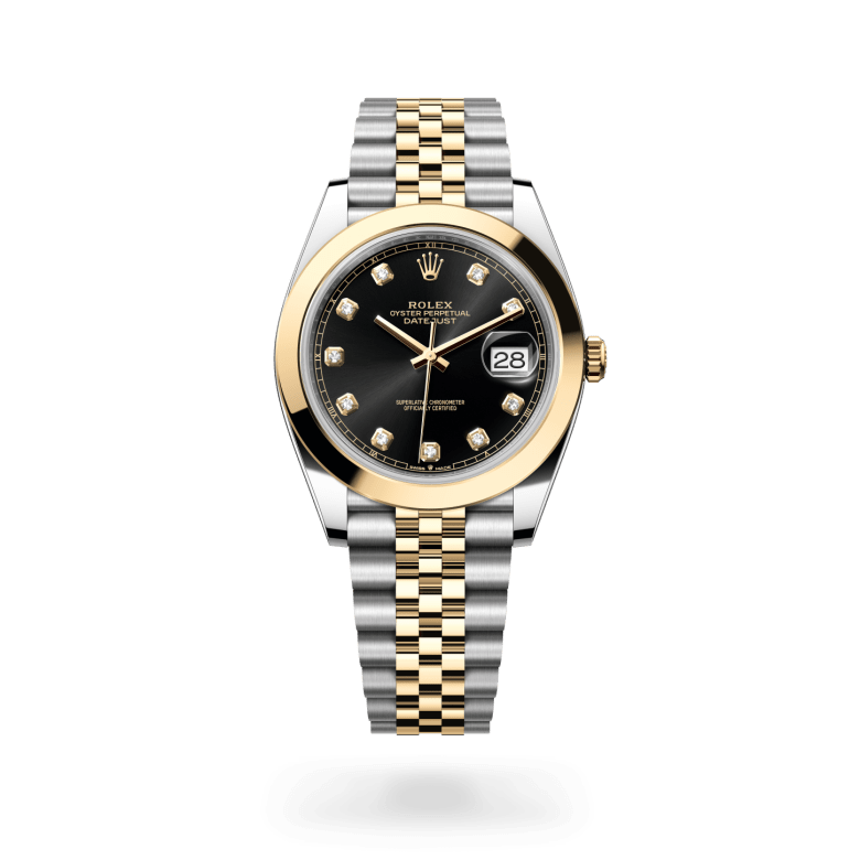 Rolex Datejust 41 Oyster, 41 mm, Oystersteel çelik ve sarı altın M126303-0006