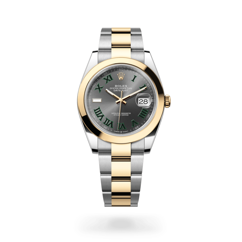 Rolex Datejust 41 Oyster, 41 mm, Oystersteel çelik ve sarı altın M126303-0019