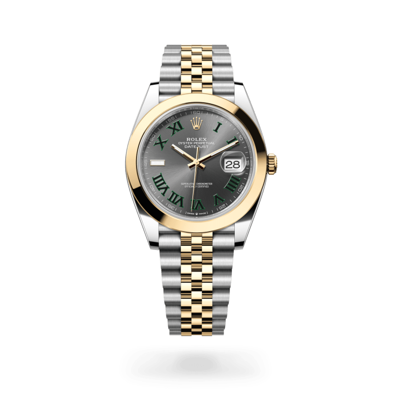 Rolex Datejust 41 Oyster, 41 mm, Oystersteel çelik ve sarı altın M126303-0020