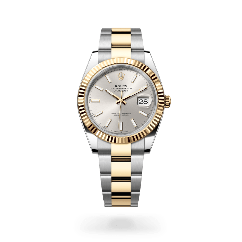 Rolex Datejust 41 Oyster, 41 mm, Oystersteel çelik ve sarı altın M126333-0001