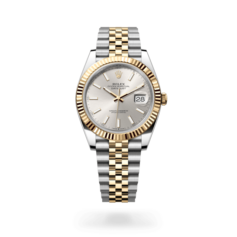 Rolex Datejust 41 Oyster, 41 mm, Oystersteel çelik ve sarı altın M126333-0002