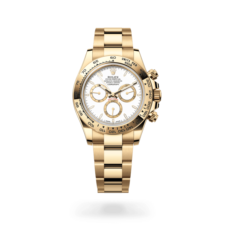 Rolex Cosmograph Daytona Oyster, 40 mm, sarı altın M126508-0001