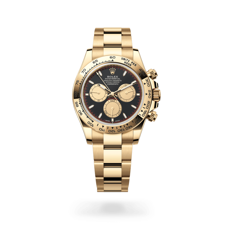 Rolex Cosmograph Daytona Oyster, 40 mm, sarı altın M126508-0002