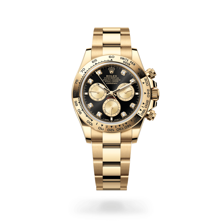Rolex Cosmograph Daytona Oyster, 40 mm, sarı altın M126508-0003