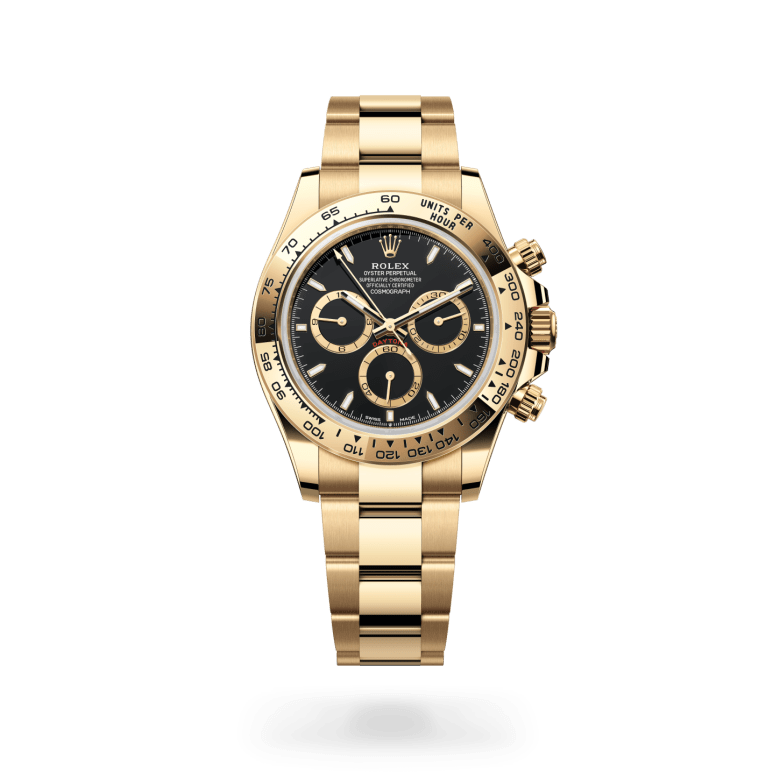 Rolex Cosmograph Daytona Oyster, 40 mm, sarı altın M126508-0004