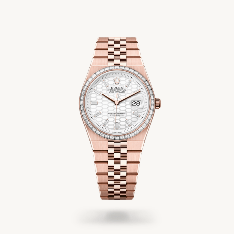 Rolex Day-Date 40 en Or Everose 18 ct M228235-0055 chez Boutique Rolex Genève