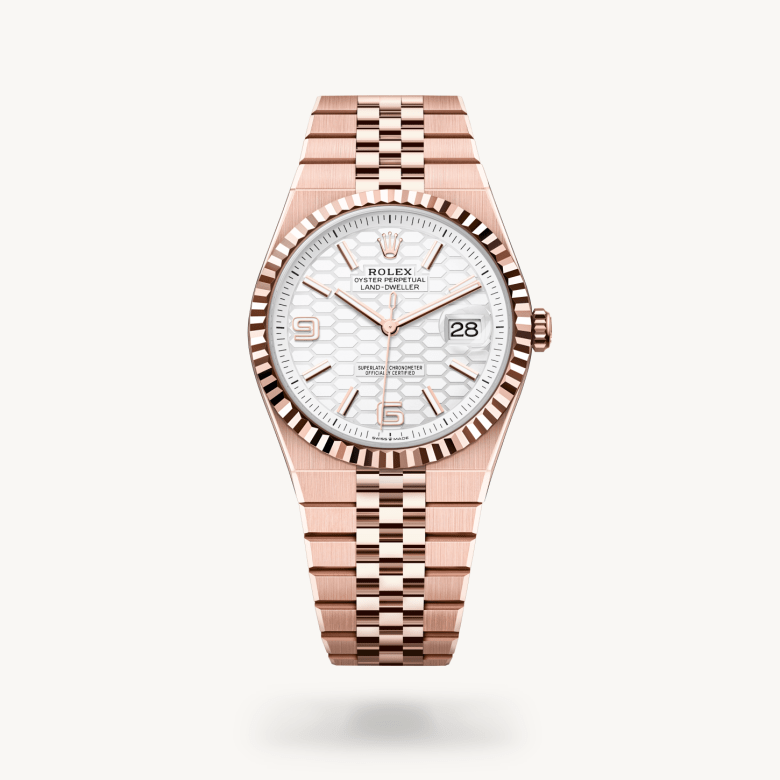 Rolex Day-Date 40 en Or Everose 18 ct M228235-0055 chez Boutique Rolex Genève