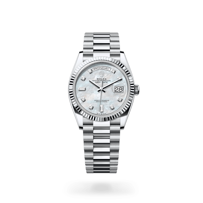 Rolex Day-Date 36 Oyster, 36 mm, platin M128236-0002
