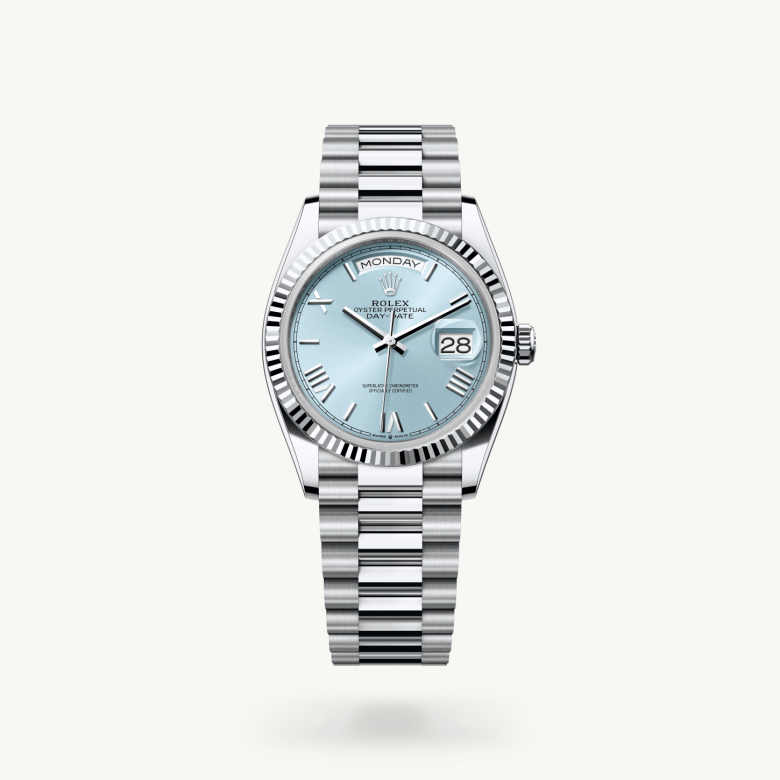 Rolex Day-Date 40 en Or Everose 18 ct M228235-0055 chez Boutique Rolex Genève