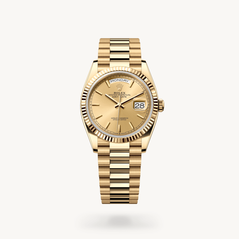 Rolex Day-Date 40 en Or Everose 18 ct M228235-0055 chez Boutique Rolex Genève