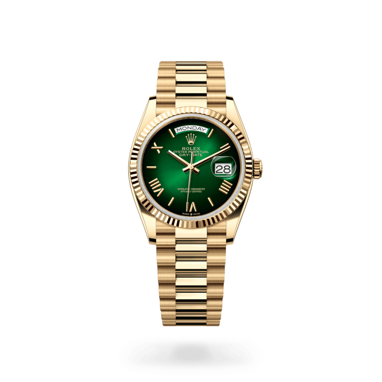 Rolex Day-Date 36 Oyster, 36 mm, sarı altın M128238-0118