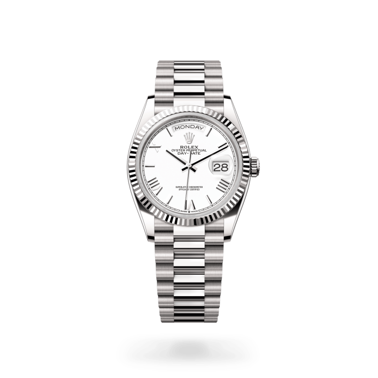 Rolex Day-Date 36 Oyster, 36 mm, beyaz altın M128239-0059