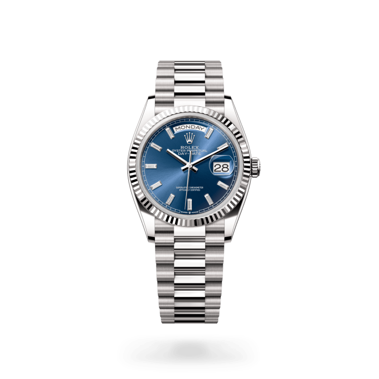 Rolex Day-Date 36 Oyster, 36 mm, beyaz altın M128239-0069