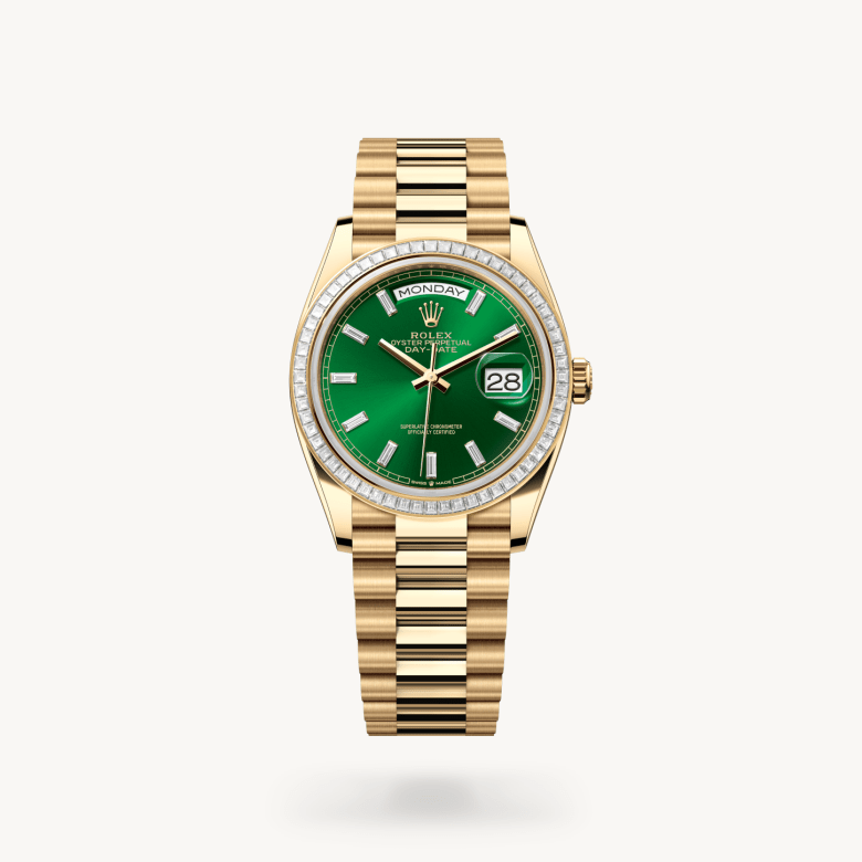 Rolex Day-Date 40 en Or Everose 18 ct M228235-0055 chez Boutique Rolex Genève