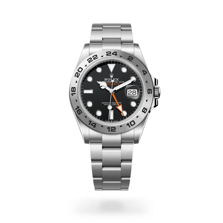 Rolex Explorer II Oyster, 42 mm, Oystersteel çelik M226570-0002