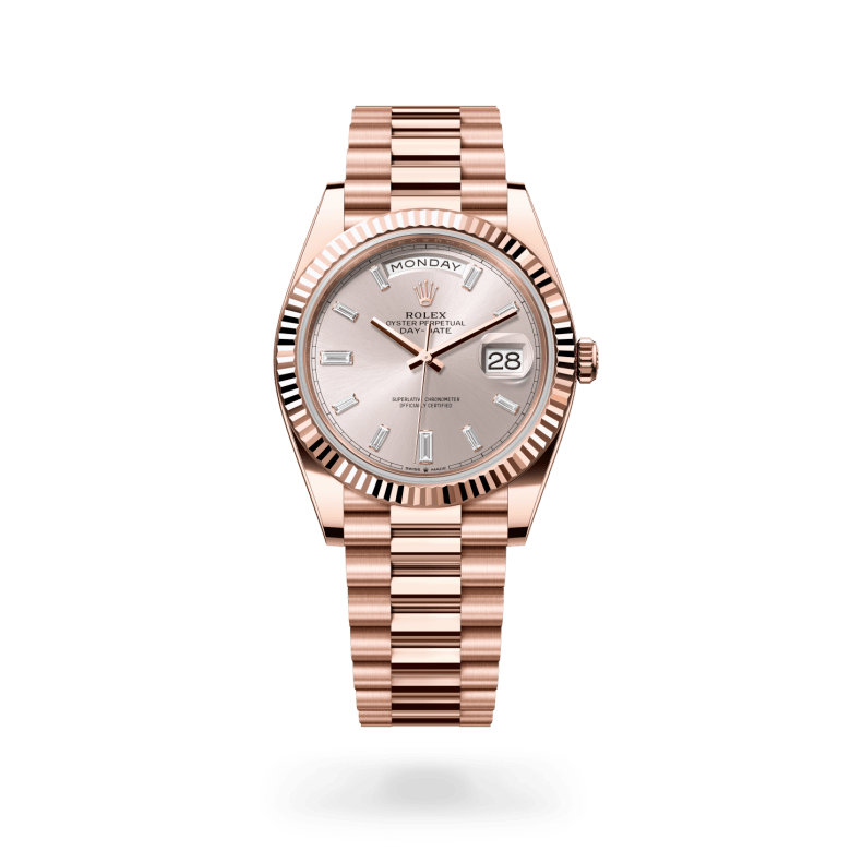 Rolex Day-Date 40 Oyster, 40 mm, Everose altın M228235-0004