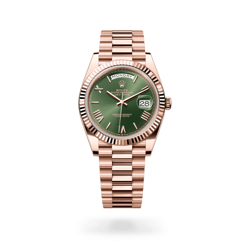 Rolex Day-Date 40 Oyster, 40 mm, Everose altın M228235-0025