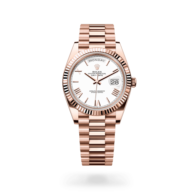 Rolex Day-Date 40 Oyster, 40 mm, Everose altın M228235-0032