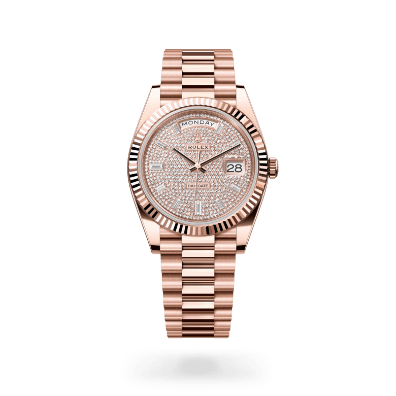 Rolex Day-Date 40 Oyster, 40 mm, Everose altın M228235-0036