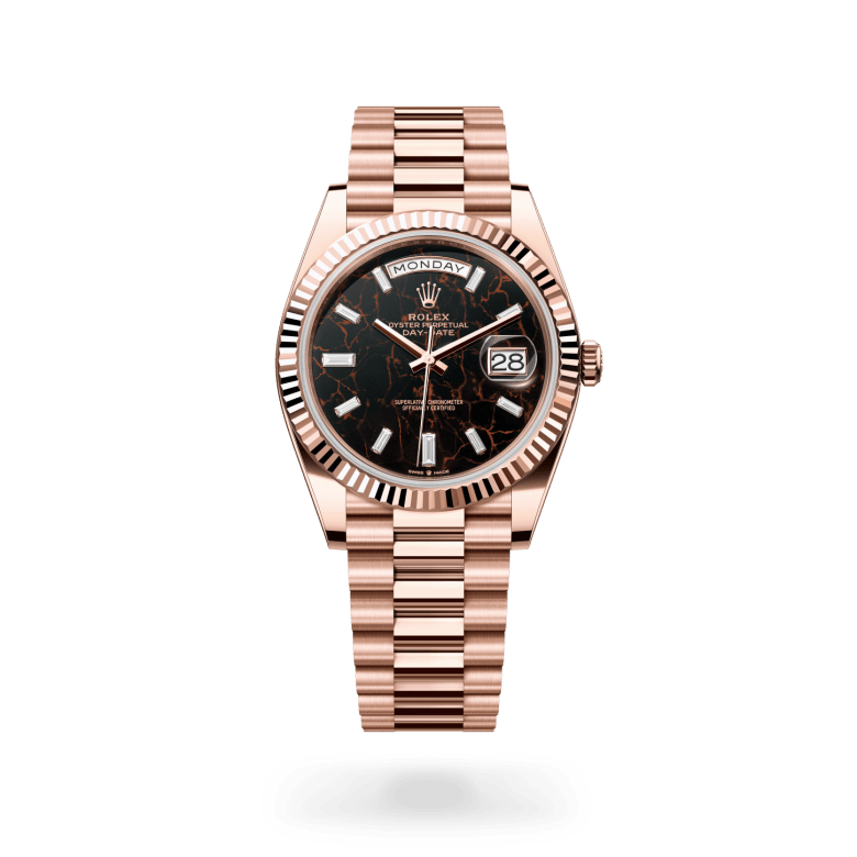 Rolex Day-Date 40 Oyster, 40 mm, Everose altın M228235-0045