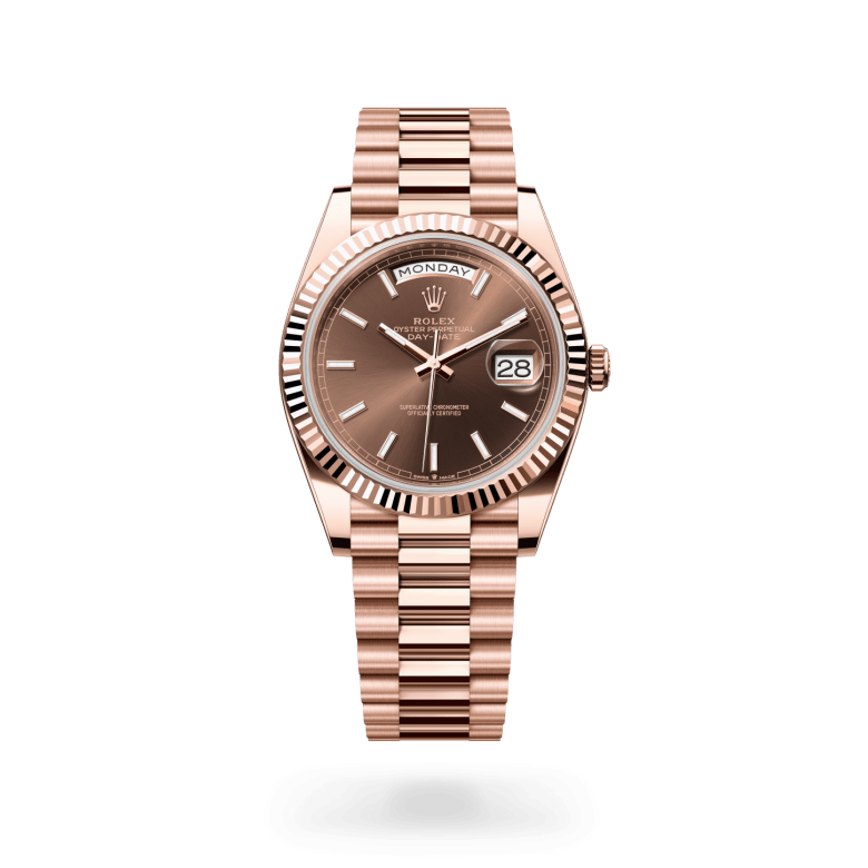 Rolex Day-Date 40 Oyster, 40 mm, Everose altın M228235-0053