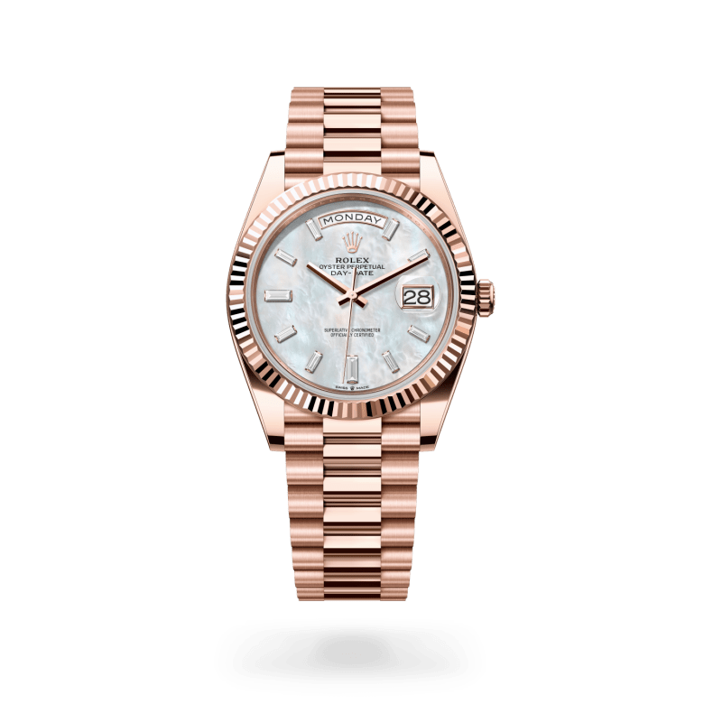 Rolex Day-Date 40 Oyster, 40 mm, Everose altın M228235-0056