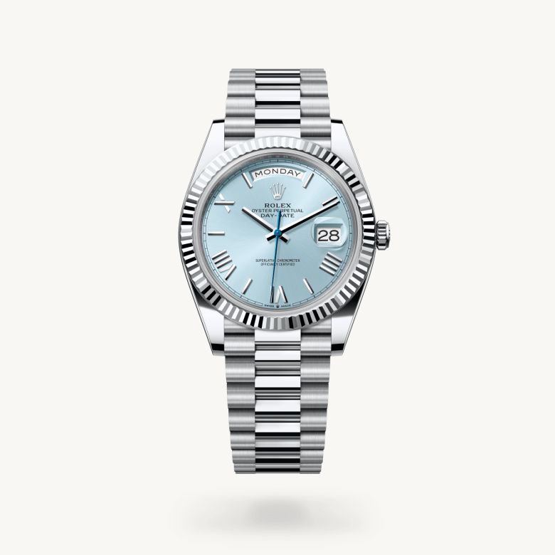 Rolex Day-Date 40 en Or Everose 18 ct M228235-0055 chez Boutique Rolex Genève