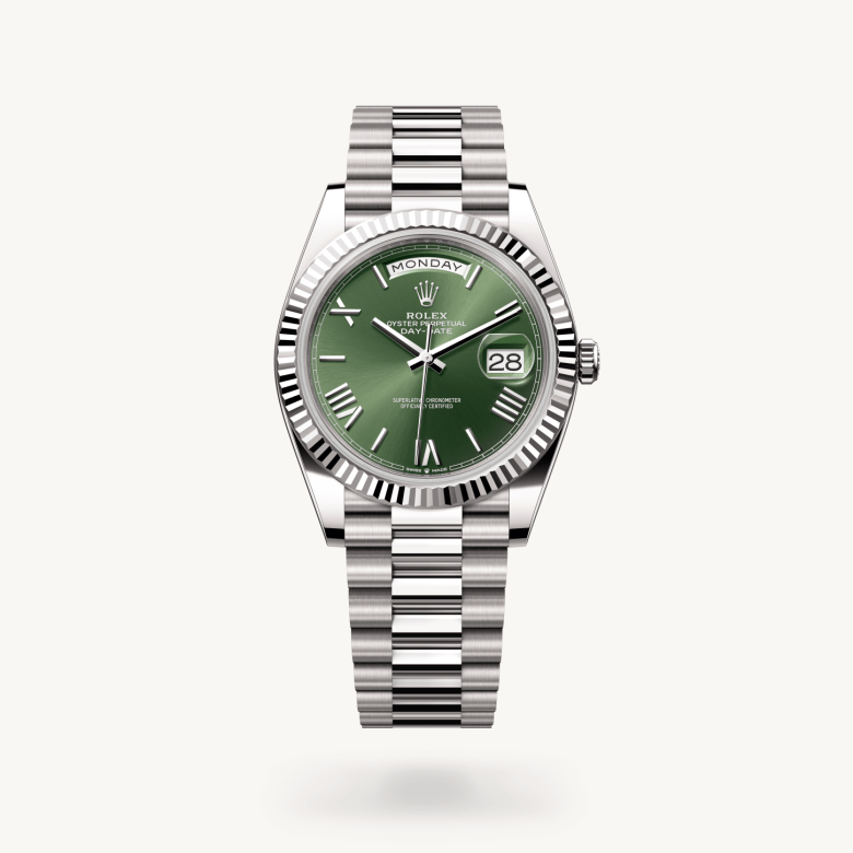 Rolex Day-Date 40 en Or Everose 18 ct M228235-0055 chez Boutique Rolex Genève