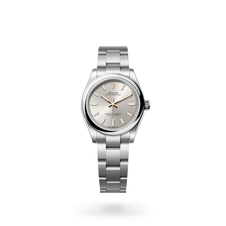 Rolex Oyster Perpetual 31 Oyster, 31 mm, Oystersteel çelik M277200-0001