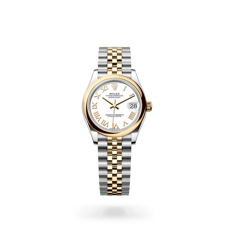 Rolex Datejust 31 Oyster, 31 mm, Oystersteel çelik ve sarı altın M278243-0002