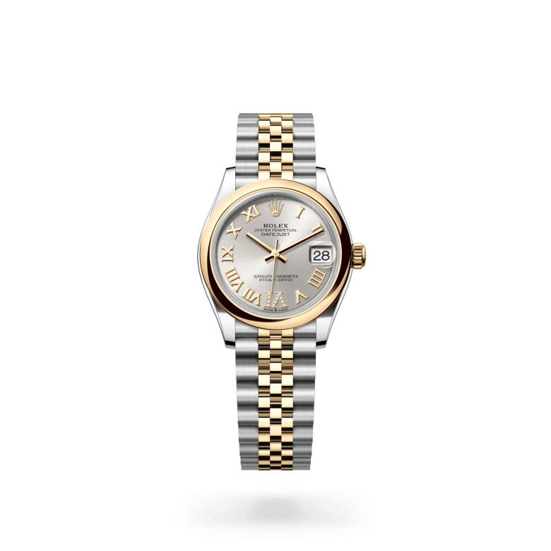 Rolex Datejust 31 Oyster, 31 mm, Oystersteel çelik ve sarı altın M278243-0004