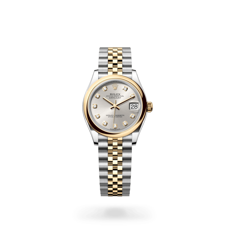 Rolex Datejust 31 Oyster, 31 mm, Oystersteel çelik ve sarı altın M278243-0020