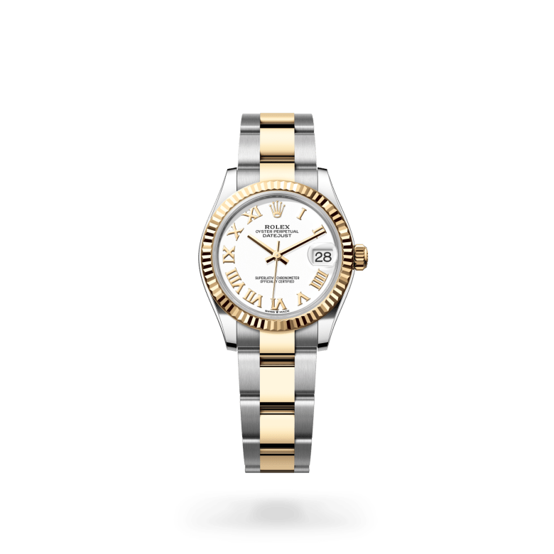 Rolex Datejust 31 Oyster, 31 mm, Oystersteel çelik ve sarı altın M278273-0001