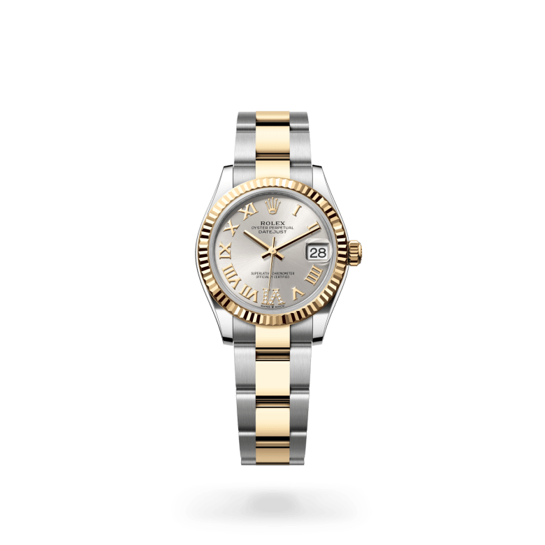 Rolex Datejust 31 Oyster, 31 mm, Oystersteel çelik ve sarı altın M278273-0003