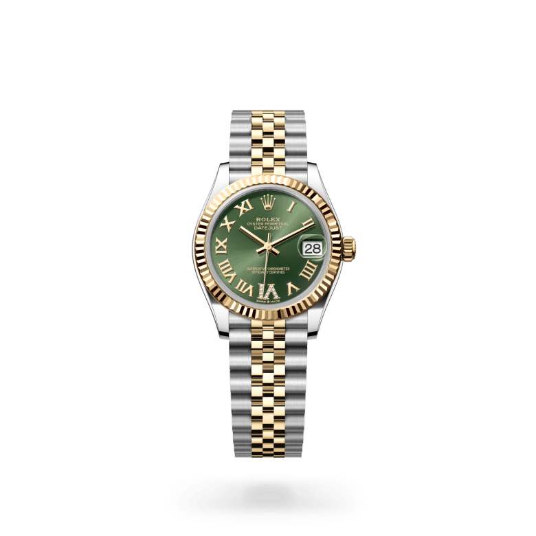 Rolex Datejust 31 Oyster, 31 mm, Oystersteel çelik ve sarı altın M278273-0016