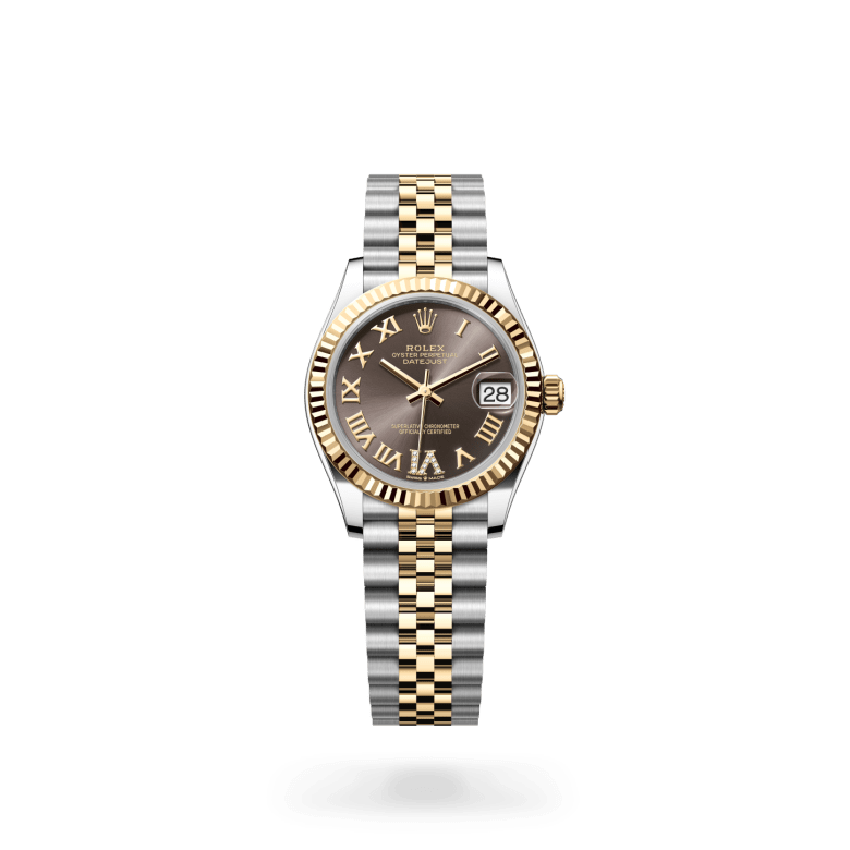 Rolex Datejust 31 Oyster, 31 mm, Oystersteel çelik ve sarı altın M278273-0018