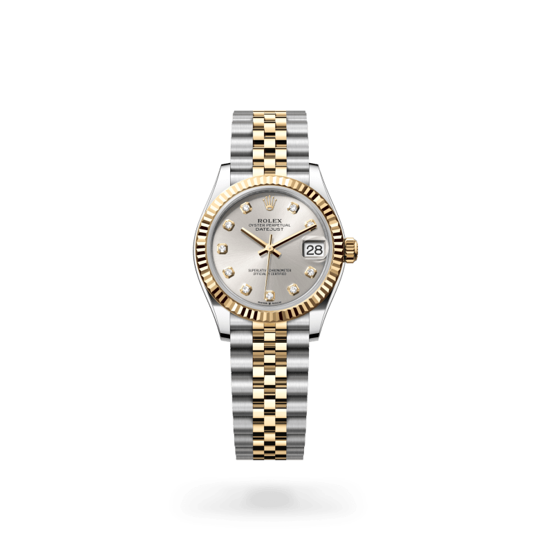 Rolex Datejust 31 Oyster, 31 mm, Oystersteel çelik ve sarı altın M278273-0020