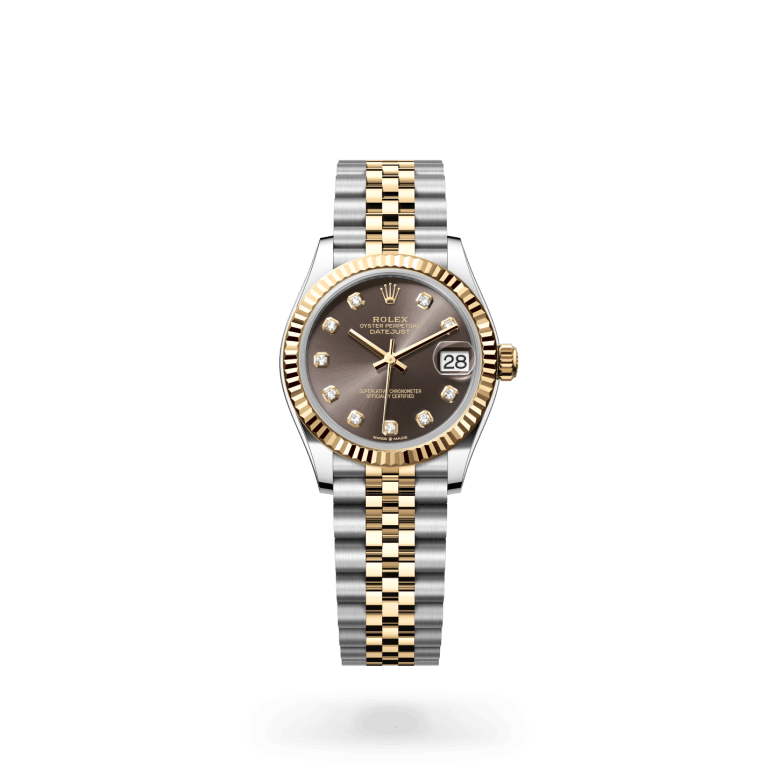 Rolex Datejust 31 Oyster, 31 mm, Oystersteel çelik ve sarı altın M278273-0022