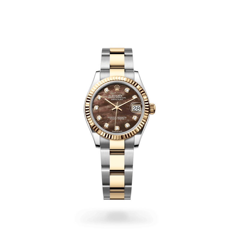 Rolex Datejust 31 Oyster, 31 mm, Oystersteel çelik ve sarı altın M278273-0023