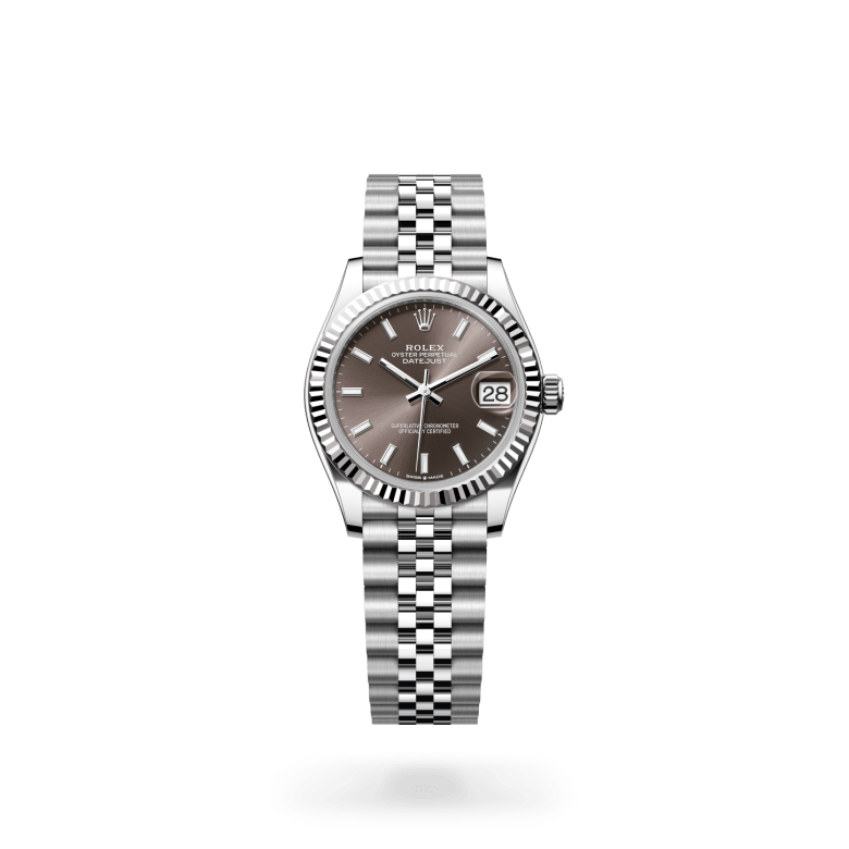 Rolex Datejust 31 Oyster, 31 mm, Oystersteel çelik ve beyaz altın M278274-0016