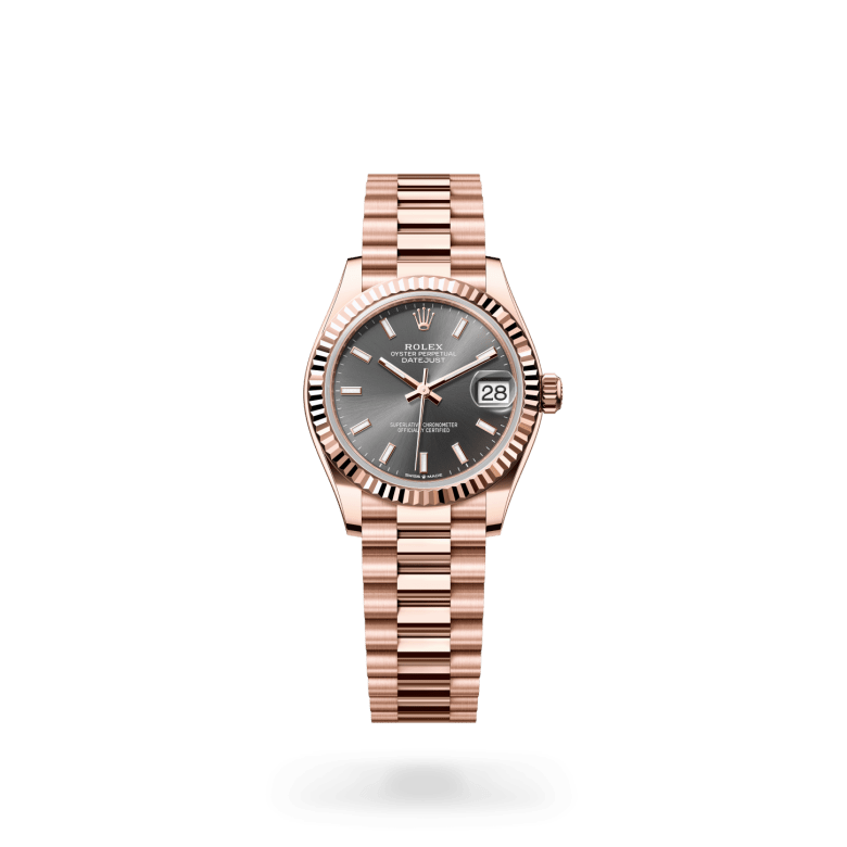 Rolex Datejust 31 Oyster, 31 mm, Everose altın M278275-0027