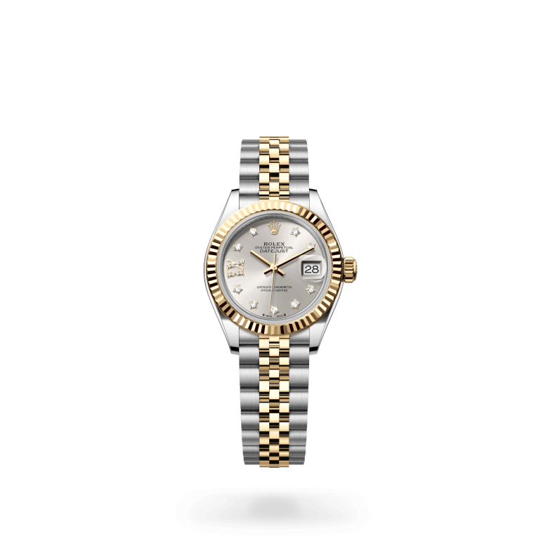 Rolex Lady-Datejust Oyster, 28 mm, Oystersteel çelik ve sarı altın M279173-0003