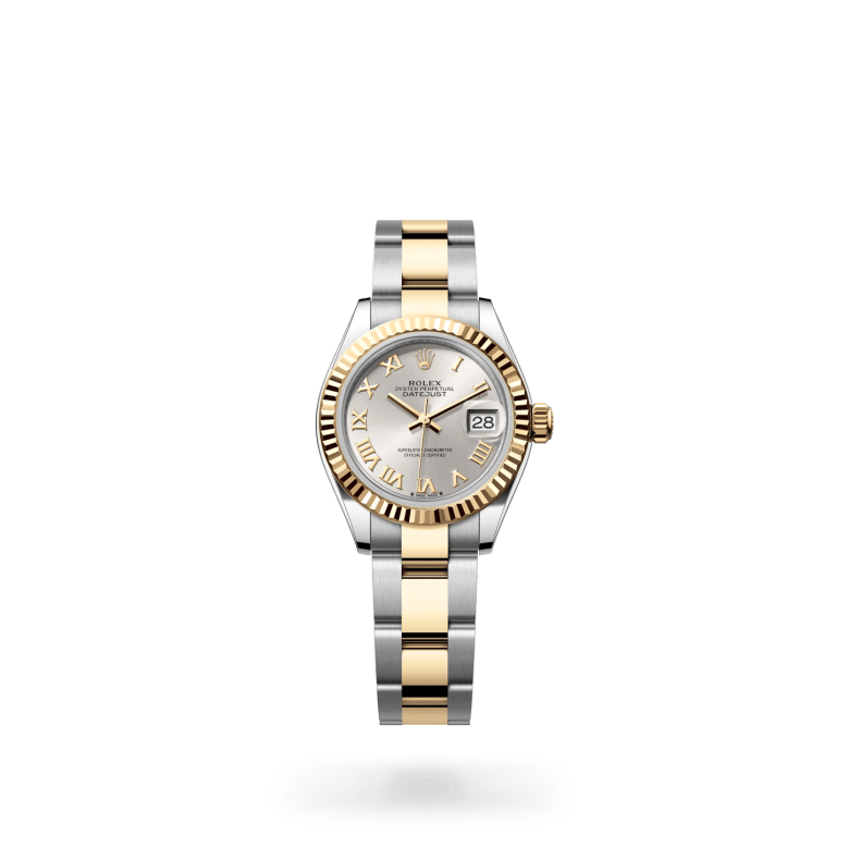 Rolex Lady-Datejust Oyster, 28 mm, Oystersteel çelik ve sarı altın M279173-0006
