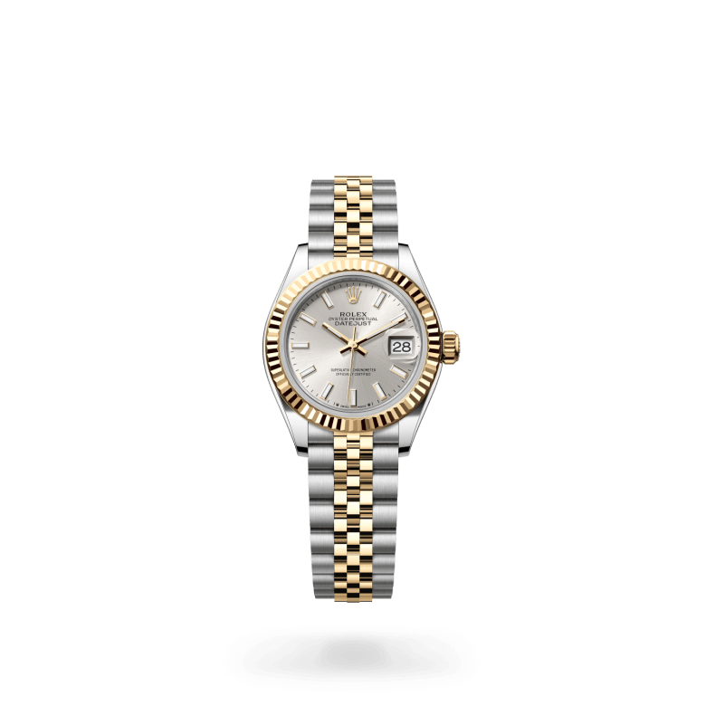 Rolex Lady-Datejust Oyster, 28 mm, Oystersteel çelik ve sarı altın M279173-0019